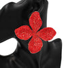 Fashion Rhinestone Flower Earrings #KE2604 - Multiple Colors (PC)