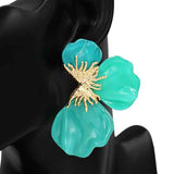 Fashion Tropical Earrings #KE2739 - Multiple Colors (PC)
