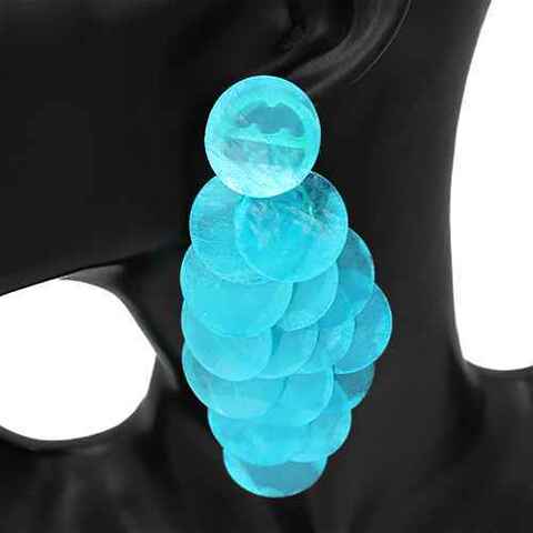 Fashion Dangle Earrings #KE2755 - Multiple Colors (PC)