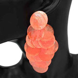 Fashion Dangle Earrings #KE2755 - Multiple Colors (PC)