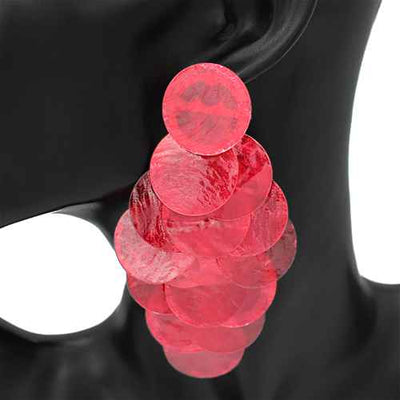 Fashion Dangle Earrings #KE2755 - Multiple Colors (PC)
