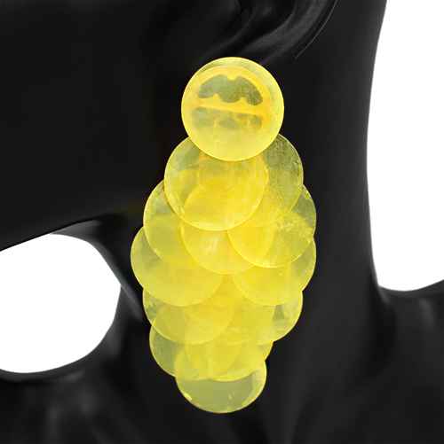 Fashion Dangle Earrings #KE2755 - Multiple Colors (PC)