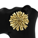 Fashion Statement Flower Earring #KE2961 (PC)
