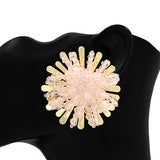Fashion Statement Flower Earring #KE2961 (PC)