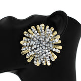 Fashion Statement Flower Earring #KE2961 (PC)