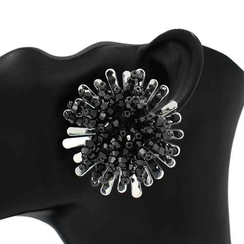 Fashion Statement Flower Earring #KE2961 (PC)