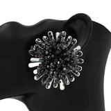 Fashion Statement Flower Earring #KE2961 (PC)