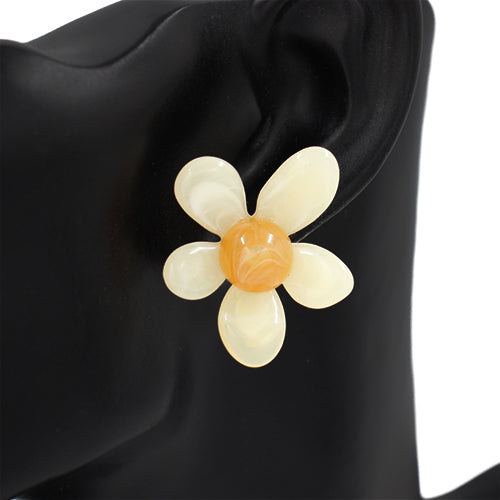 Fashion Flower Earring #KE2965 (PC)