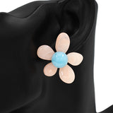 Fashion Flower Earring #KE2965 (PC)