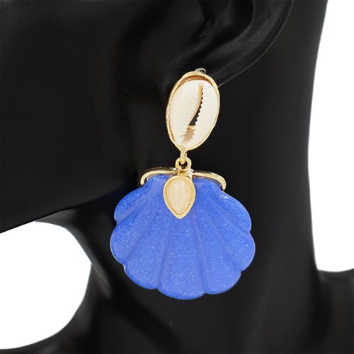 Fashion Statement Shell Earrings #KE2966 (PC)