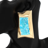 Fashion Statement Drop Earring #KE2994 (PC)