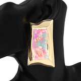 Fashion Statement Drop Earring #KE2994 (PC)
