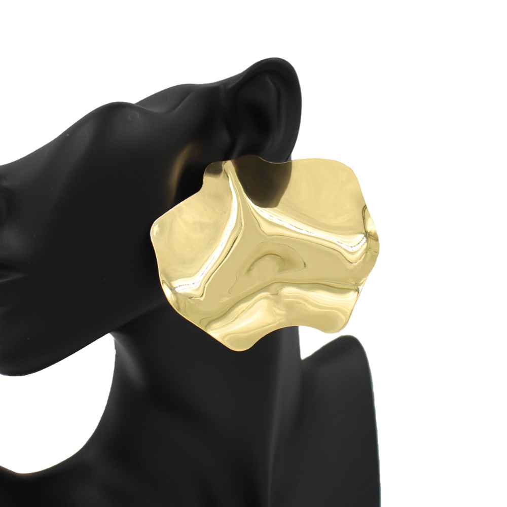 Fashion Oversized Statement Earrings #KE4309 - Multiple Colors (PC)