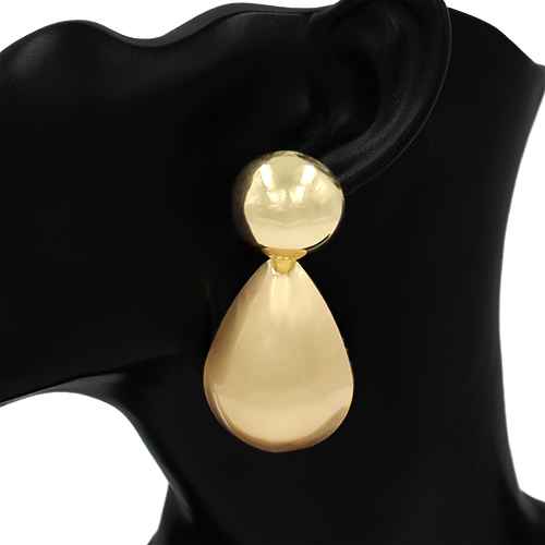 Fashion Medium Teardrop Statement Earrings #KE4530 - Multiple Colors (PC)