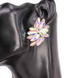 Fashion Floral Cluster Earrings #KE8208 - Multiple Colors (PC)