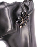 Fashion Floral Cluster Earrings #KE8208 - Multiple Colors (PC)