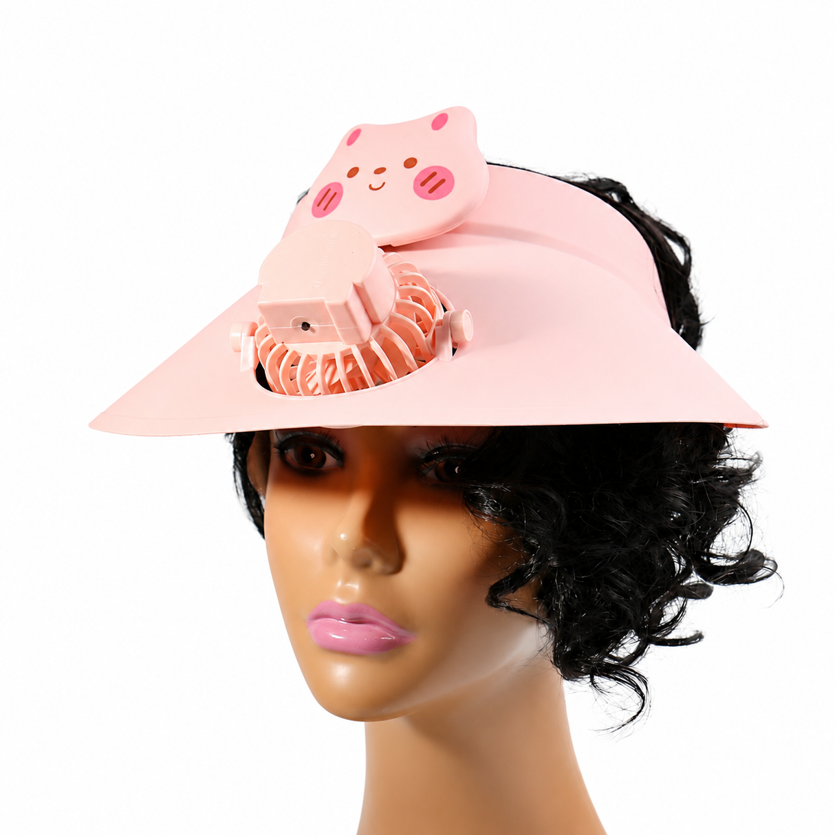 Kids Visor with Rechargeable Battery Fan #KFAN001PK (PC)