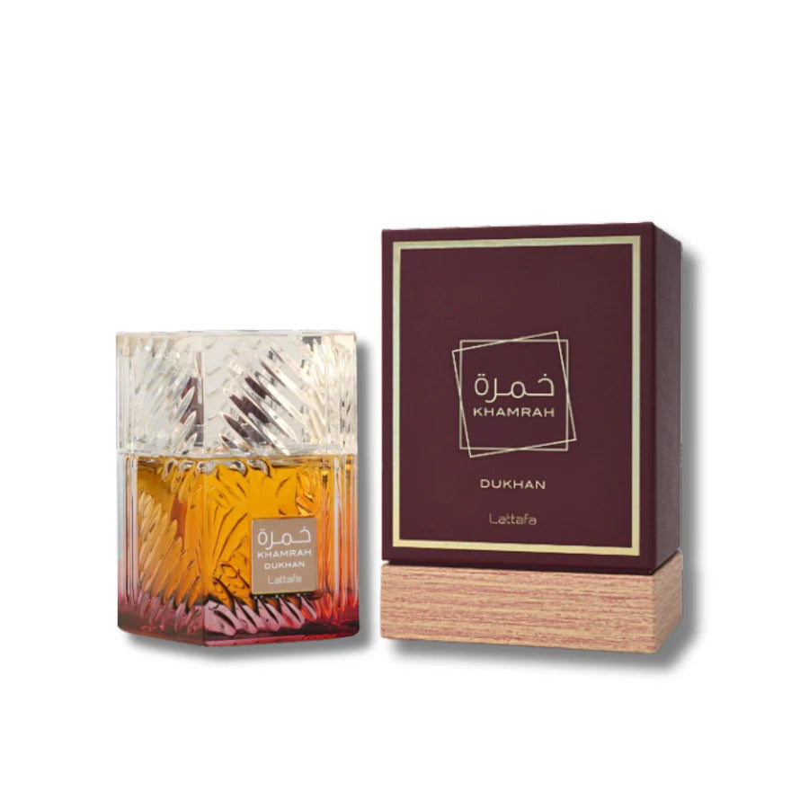 Luxury Full Size Eau De Parfum Spray 3.4 Oz #Khamrah Duhkan (PC)