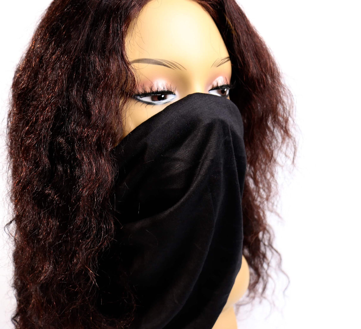 Multi Purpose Head Wrap Scarf #KHR0851B  (12PC)