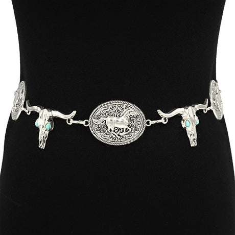 Fashion Chain Belts #KM1453 - Multiple Colors (PC)