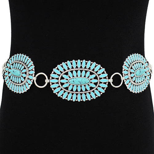 Fashion Chain Belts #KM1507 - Multiple Colors (PC)