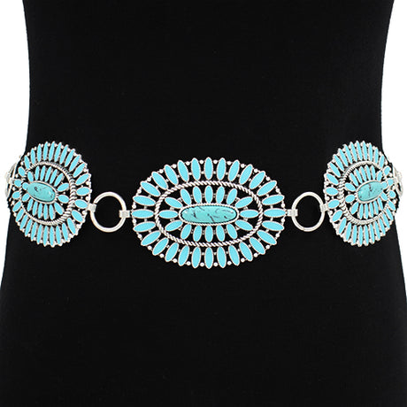 Fashion Chain Belts #KM1507 - Multiple Colors (PC)