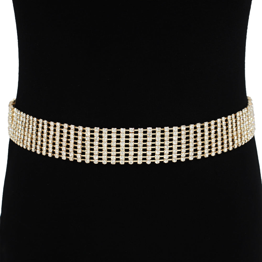 Fashion Rhinestone Belt #KM1531 (PC)
