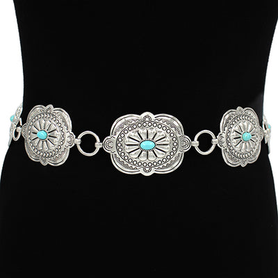 Fashion Chain Belts #KM1550 - Multiple Colors (PC)