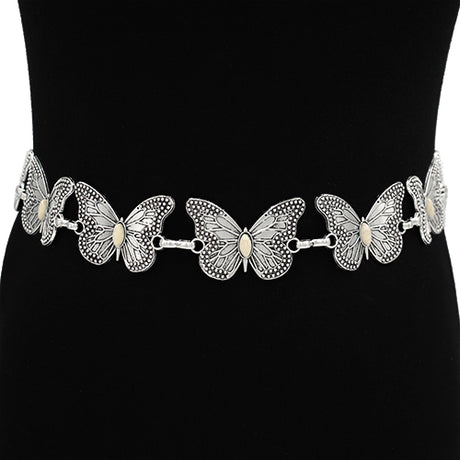 Fashion Butterfly Chain Belts #KM1557 - Multiple Colors (PC)