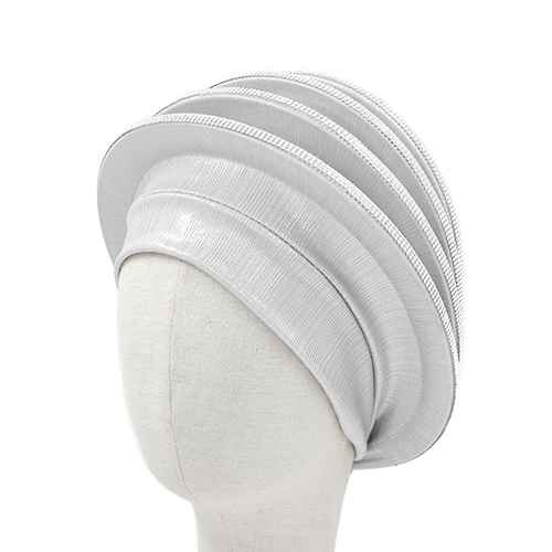 Fashion Layered Turban Hat #KM1588 - Multiple Colors (PC)