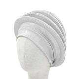 Fashion Layered Turban Hat #KM1588 - Multiple Colors (PC)