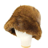 Fashion Faux Fur Bucket Hat #KM1592 - Multiple Colors (PC)