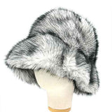 Fashion Faux Fur Bucket Hat #KM1592 - Multiple Colors (PC)