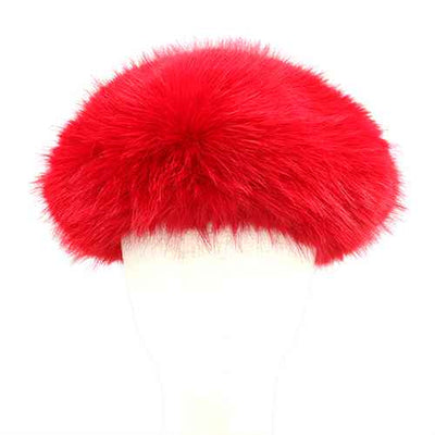 Fashion Fur Beret Hat #KM1596 - Multiple Colors (PC)