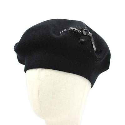 Fashion Design Beret Hat #KM1618 - Multiple Colors (PC)