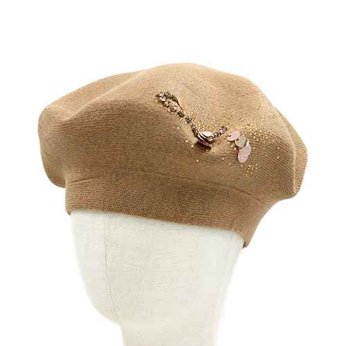Fashion Design Beret Hat #KM1618 - Multiple Colors (PC)