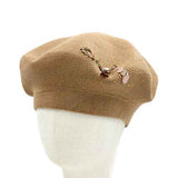 Fashion Design Beret Hat #KM1618 - Multiple Colors (PC)