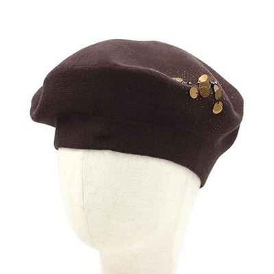 Fashion Design Beret Hat #KM1618 - Multiple Colors (PC)