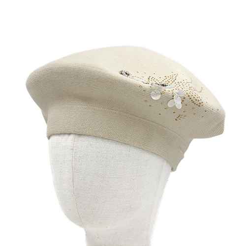 Fashion Design Beret Hat #KM1618 - Multiple Colors (PC)