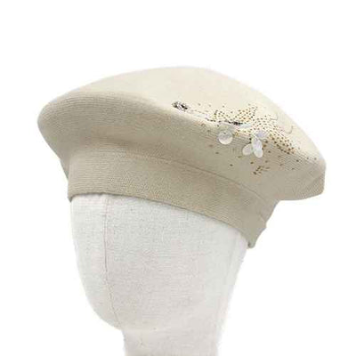 Fashion Design Beret Hat #KM1618 - Multiple Colors (PC)