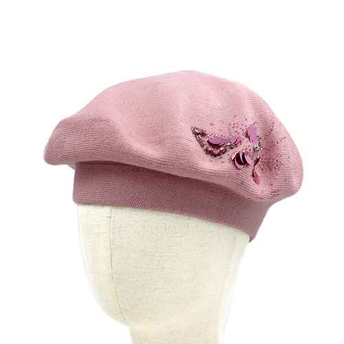 Fashion Design Beret Hat #KM1618 - Multiple Colors (PC)