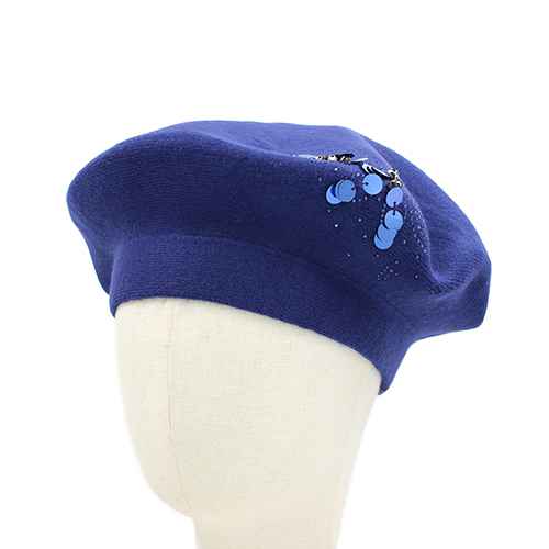 Fashion Design Beret Hat #KM1618 - Multiple Colors (PC)