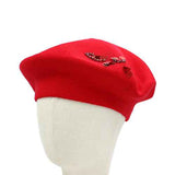 Fashion Design Beret Hat #KM1618 - Multiple Colors (PC)