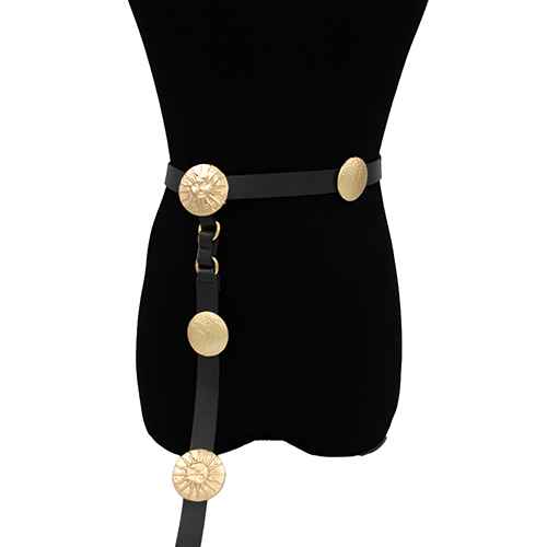Fashion Western Concho Drop Belt #KM1637 - Multiple Colors (PC)