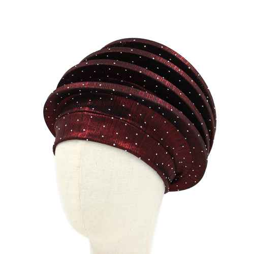 Fashion Rhinestone Turban Head Wrap #KM1674 - Multiple Colors (PC)
