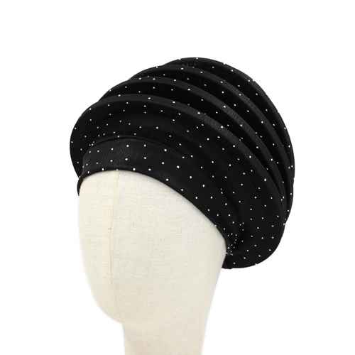 Fashion Rhinestone Turban Head Wrap #KM1674 - Multiple Colors (PC)