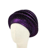 Fashion Rhinestone Turban Head Wrap #KM1674 - Multiple Colors (PC)