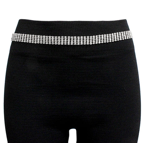 Fashion 5 Layered Rhinestone Belt #KM2829 (PC)