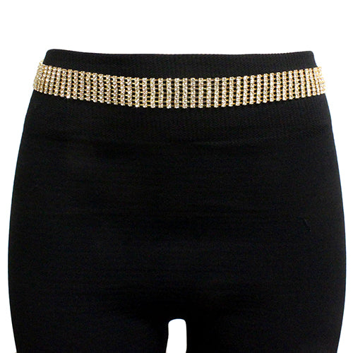 Fashion 5 Layered Rhinestone Belt #KM2829 (PC)