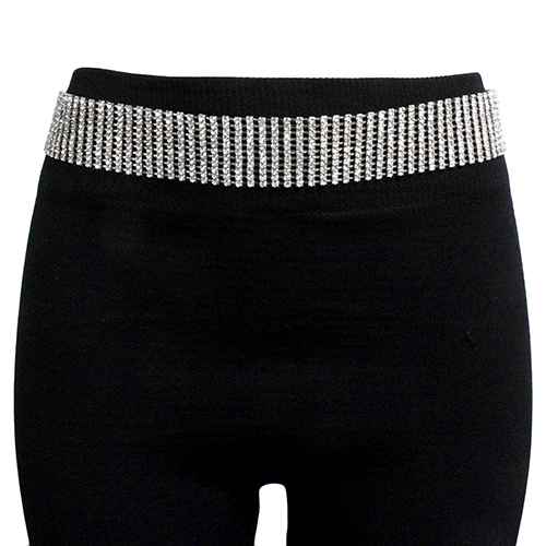 Fashion 11 Line Chain Belt #KM2832 - Multiple Colors (PC)